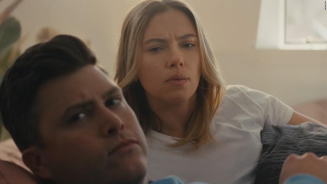 Scarlett Johansson & Colin Jost Tease Super Bowl Ad With