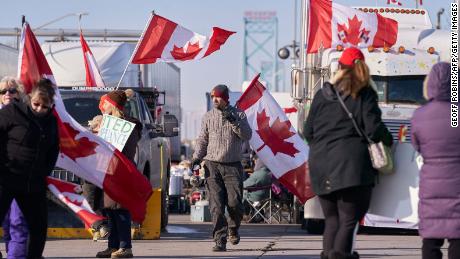 Como os protestos do governo canadense-19 se desenrolarão