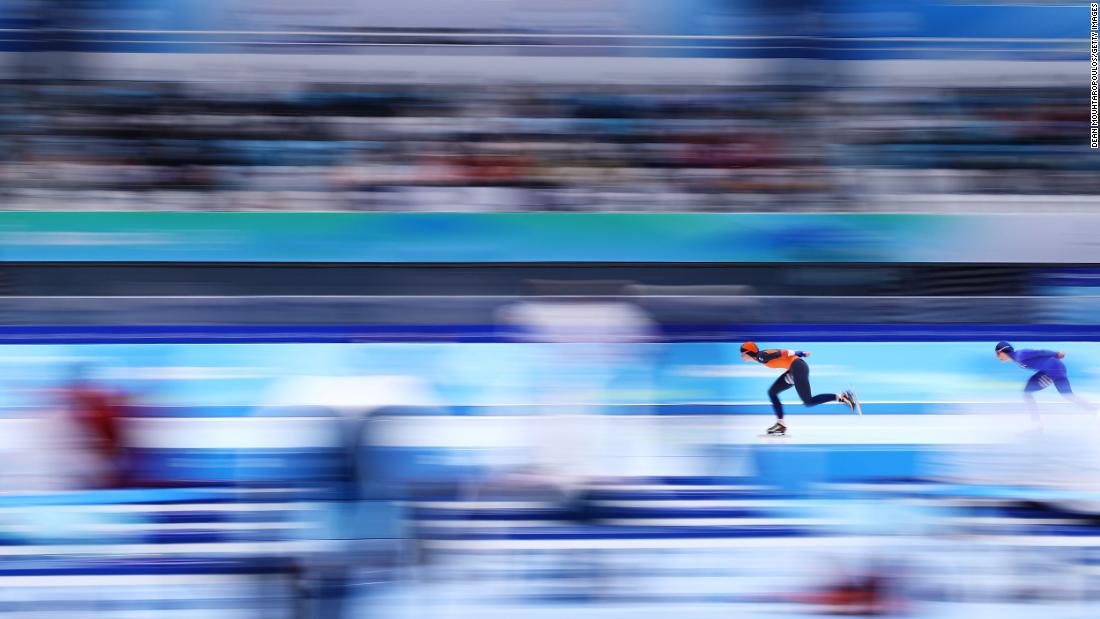Dutch speedskater Irene Schouten competes in the 5,000 meters on February 10. Schouten won the event in stunning fashion,&lt;a href=&quot;https://www.cnn.com/world/live-news/beijing-winter-olympics-02-10-22-spt/h_7fb53d4b92c785f1b7a9d4f3a8735542&quot; target=&quot;_blank&quot;&gt; breaking a 20-year-old Olympic record&lt;/a&gt; set by Germany&#39;s Claudia Pechstein at the Salt Lake City Games in 2002.