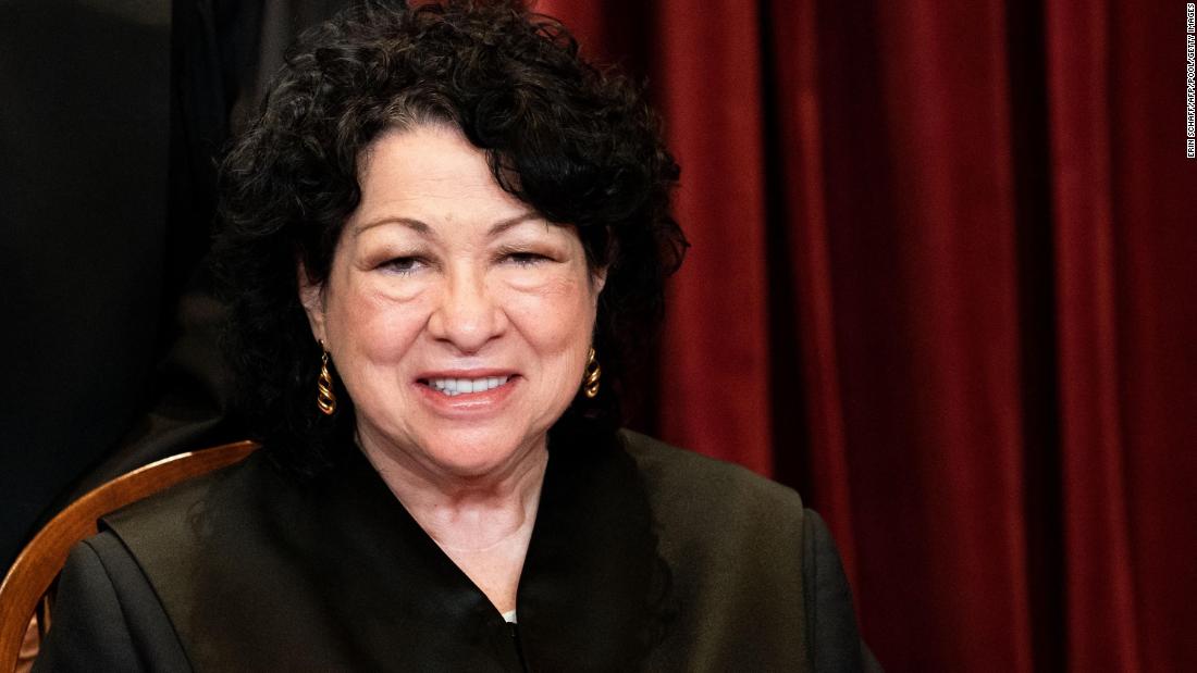 Justice Sonia Sotomayor says partisan divide could affect perception of Supreme Court