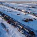 01 Canada Truckers Protest RESTRICTED