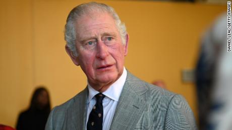 Prince Charles at a reception at Cambridge University in November 2021.