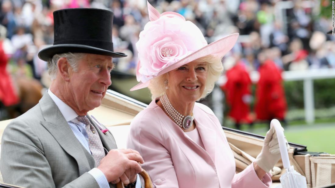 The couple arrives in the parade ring for the Royal Ascot in June 2016.
