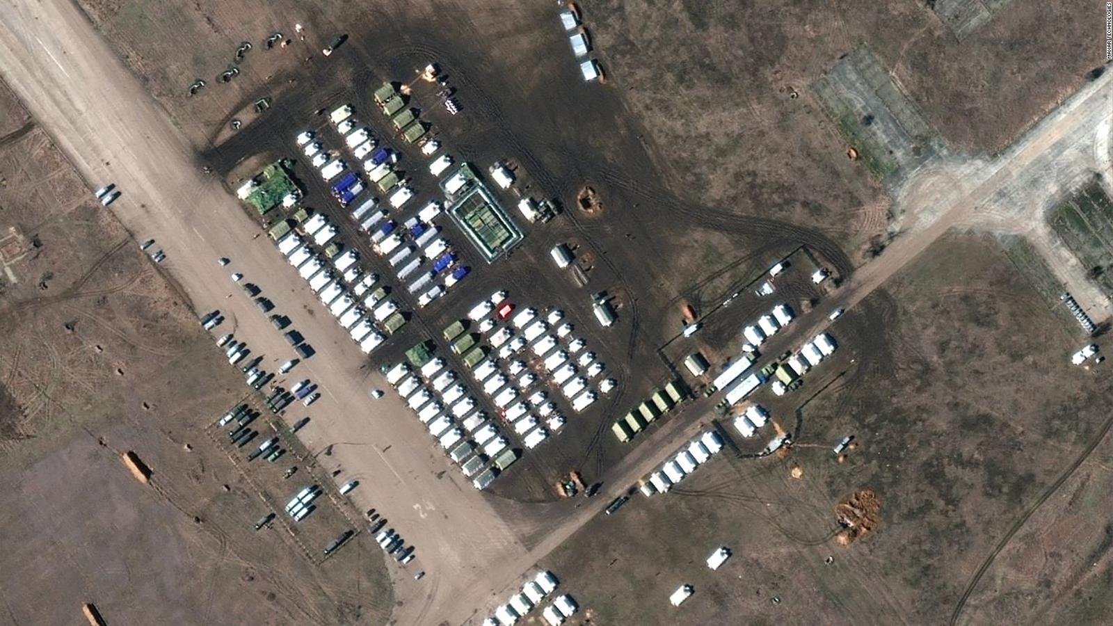 New Satellite Images Show Continuing Russian Military Buildup On Three ...