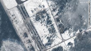 New satellite images show continuing Russian military buildup on three sides of Ukraine