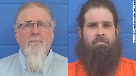 Mug shots show Gregory and Brandon Case, who have now been charged in the case.