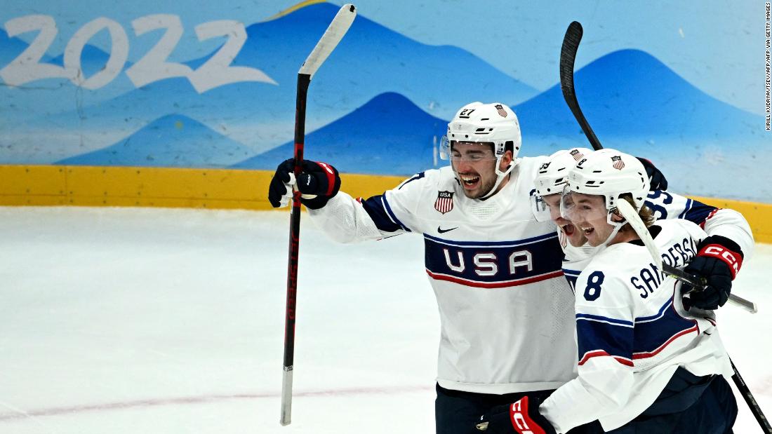 US beats Canada in men's ice hockey at the Olympics for first time in 12 years