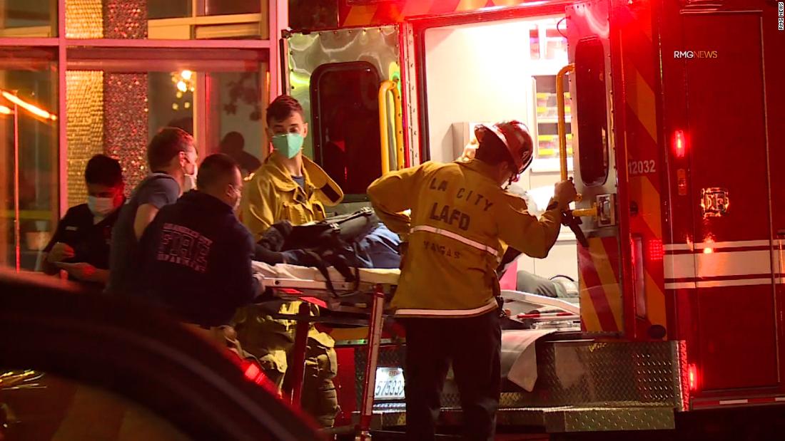 4 people were shot near a West Hollywood restaurant holding a Justin Bieber after-party