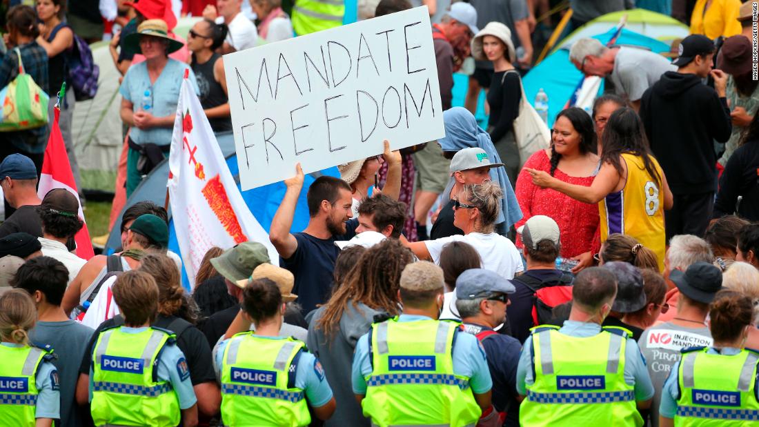 New Zealand weaponizes Barry Manilow, James Blunt and the 'Macarena' against 'Freedom Convoy' protests