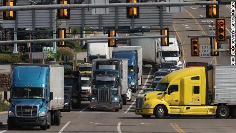 US truckers are frustrated by more than Covid-19