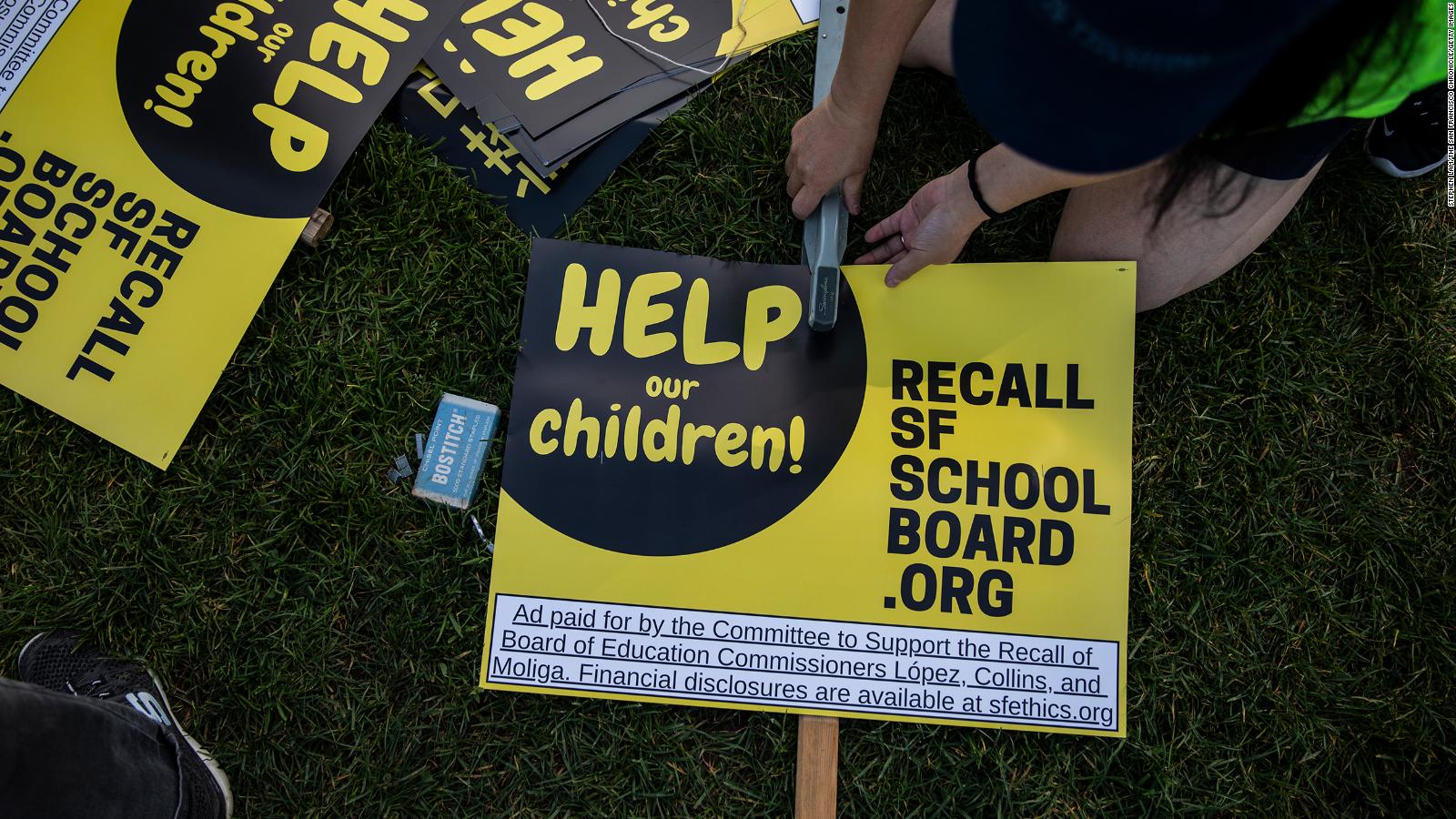 San Francisco Voters Oust Three School Board Members In Recall Vote ...