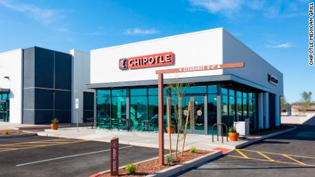 Chipotle opening its 3,000th restaurant in Phoenix, Arizona, on Tuesday. 