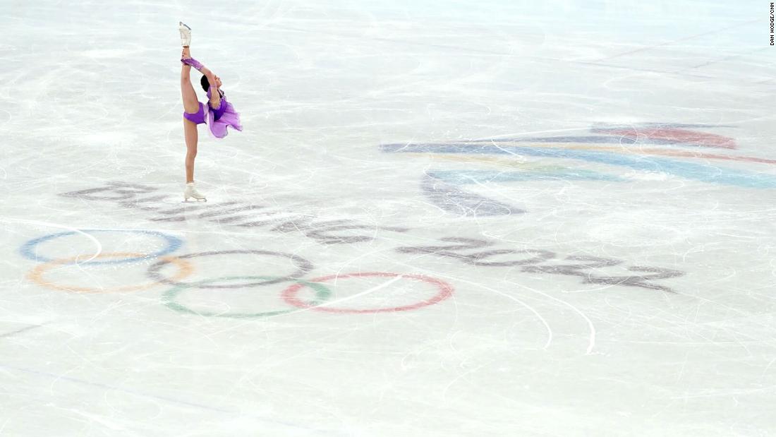 Figure skater Kamila Valieva performs her short program in the women&#39;s singles competition on February 15. The Russian, at the center of a doping scandal, put herself in&lt;a href=&quot;https://www.cnn.com/2022/02/15/sport/russia-valieva-figure-skater-doping-scandal-spt-intl-hnk/index.html&quot; target=&quot;_blank&quot;&gt; first place&lt;/a&gt; and was the favorite heading into the free skate on February 17.