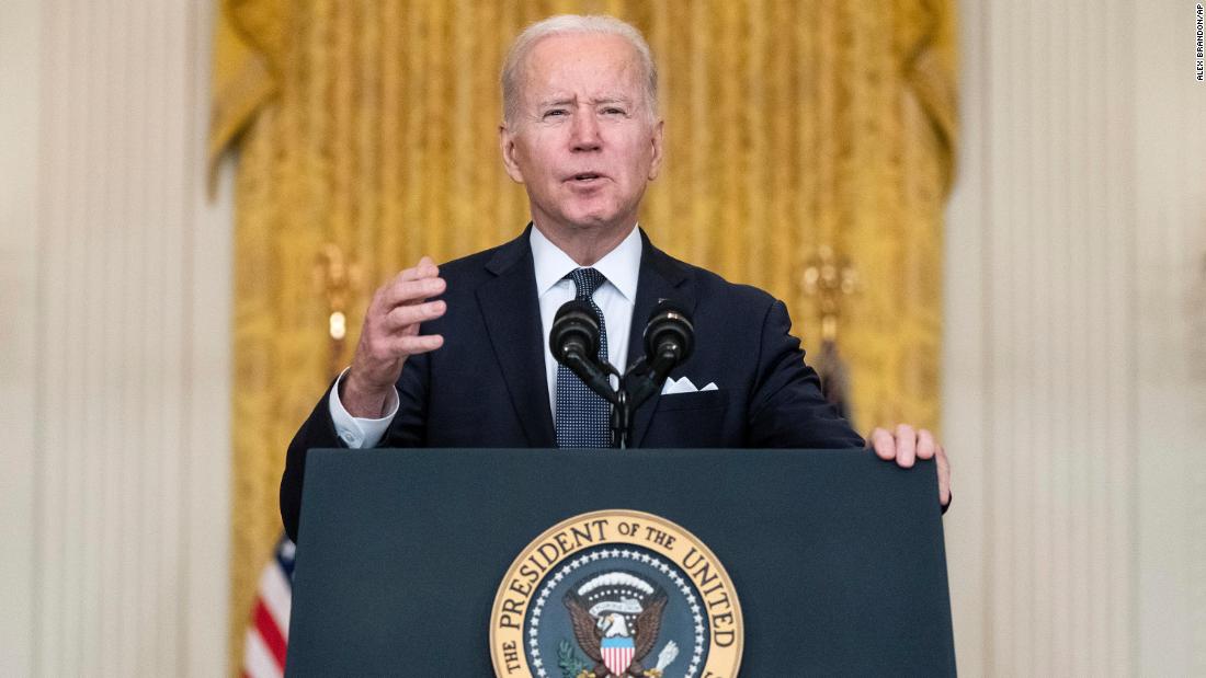 Analysis: Biden seeks to shore up his domestic flank in his showdown with Putin