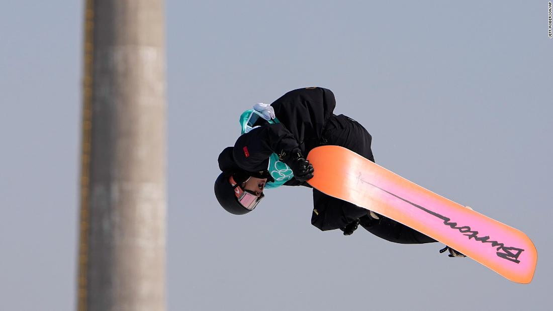 Chinese snowboarder Su Yiming performs a trick on his way to &lt;a href=&quot;https://www.cnn.com/world/live-news/beijing-winter-olympics-02-15-22-spt/h_2c39a9a7b678e476392e6986e5811b26&quot; target=&quot;_blank&quot;&gt;winning gold in the big air event&lt;/a&gt; on February 15. Su won a silver in the slopestyle earlier in these Games.