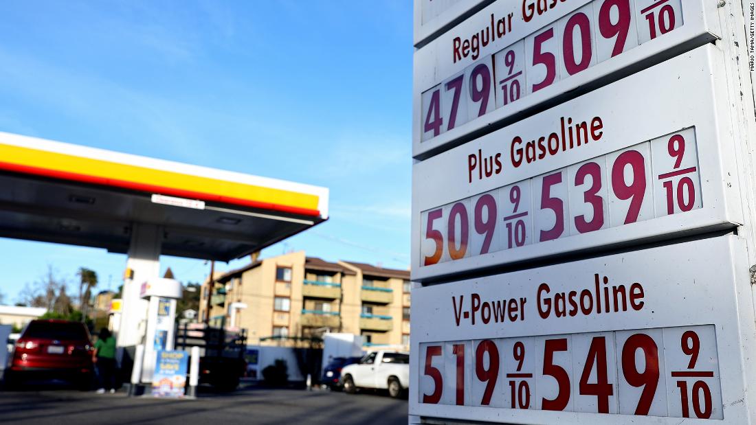 California gas prices just hit a record high. $5 gas could come soon