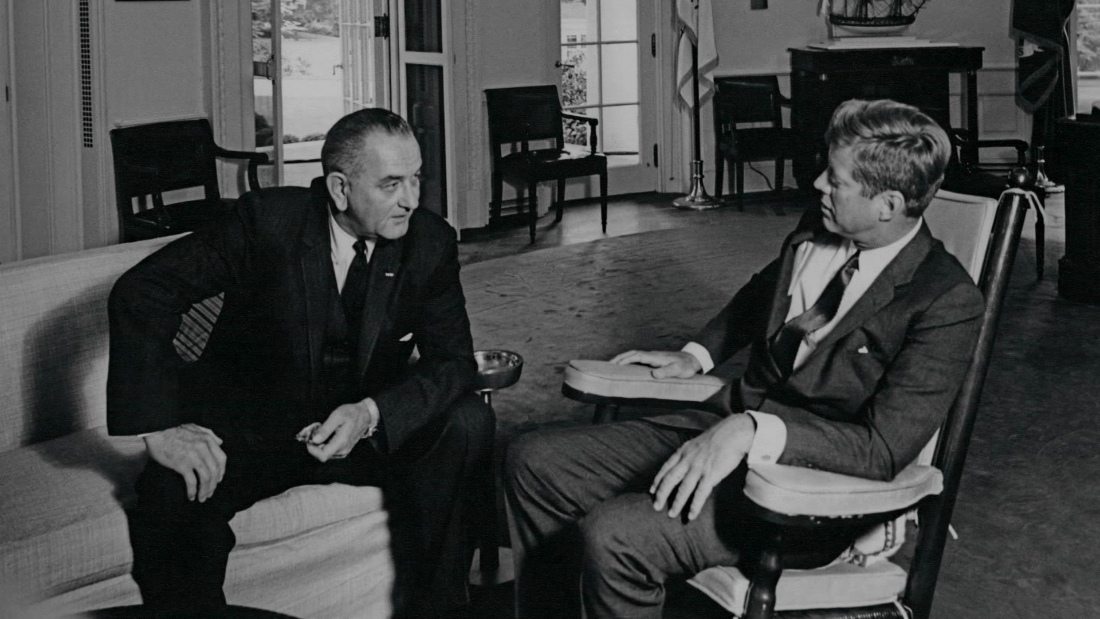 Original Lyndon Johnson Vice President Tie Bar