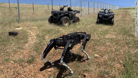 Robot dogs could patrol the US-Mexico border