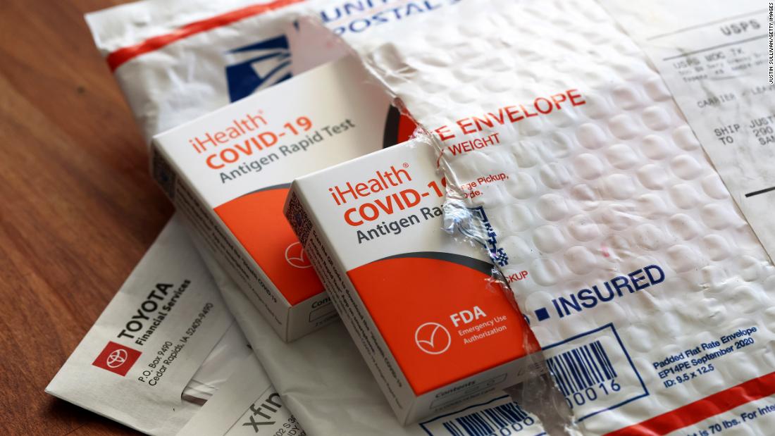 Americans can now order four more free at-home Covid-19 tests