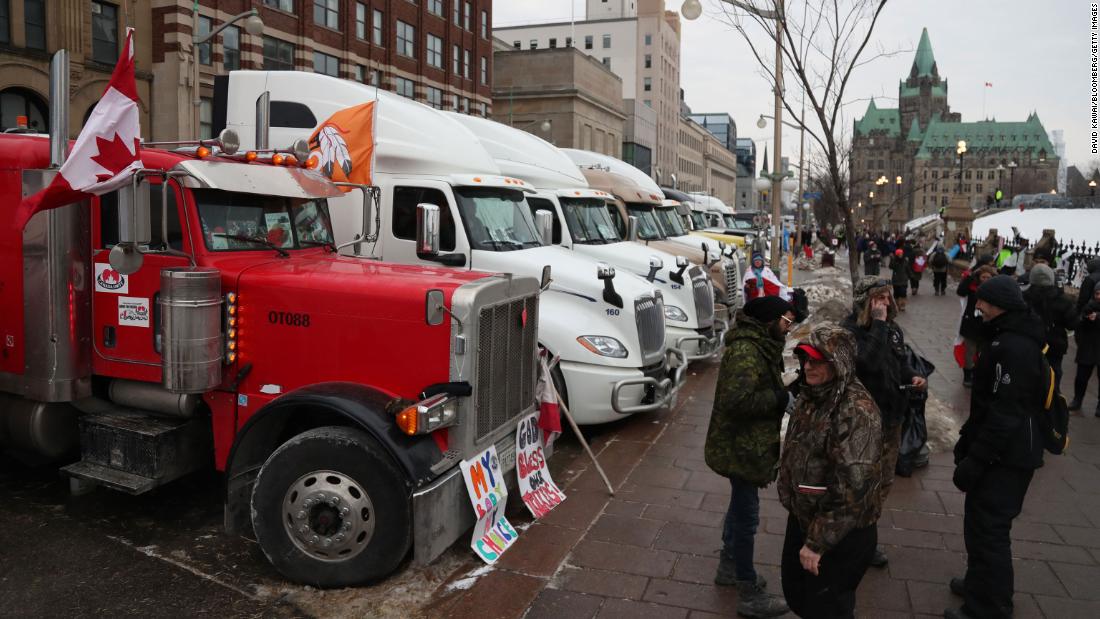 The last of Canada's Covid-19 demonstrations may end soon as Ottawa police warn of consequences of staying