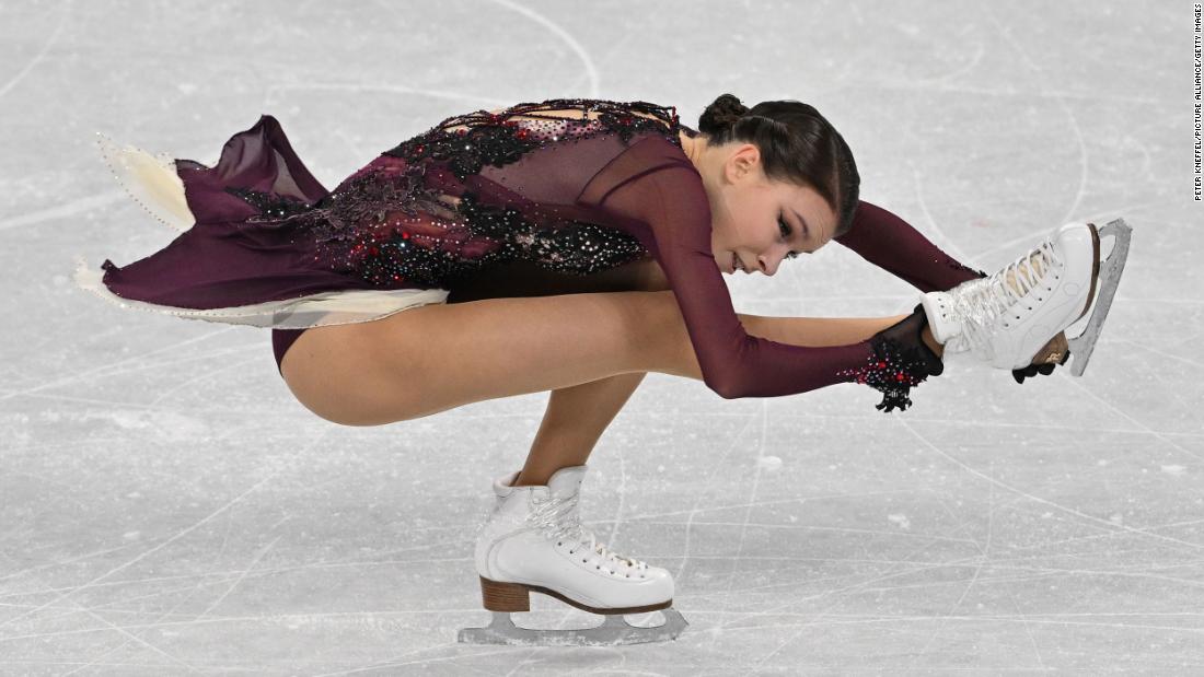 Russian figure skater Anna Shcherbakova performs her free skate on February 17. &lt;a href=&quot;https://www.cnn.com/world/live-news/beijing-winter-olympics-02-17-22-spt/h_452c45d035e6b3c5a7a4a21cd61c5779&quot; target=&quot;_blank&quot;&gt;She won the gold&lt;/a&gt; while teammate Alexandra Trusova won the silver. Japan&#39;s Kaori Sakamoto took the bronze.