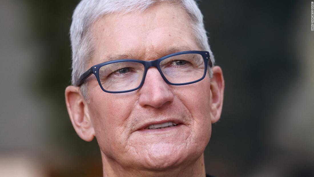 Apple investors urged to vote against a nearly $100 million pay package for CEO Tim Cook