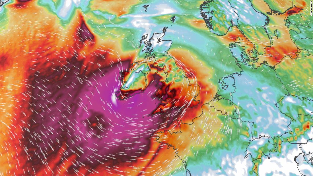 UK bracing for possible 'sting jet' as rare threat-to-life warning issued in back-to-back storms