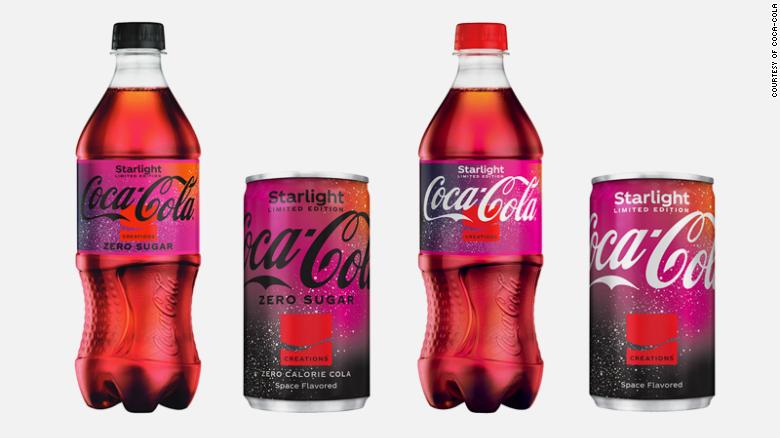 Coca-Cola Starlight é um novo produto por tempo limitado.