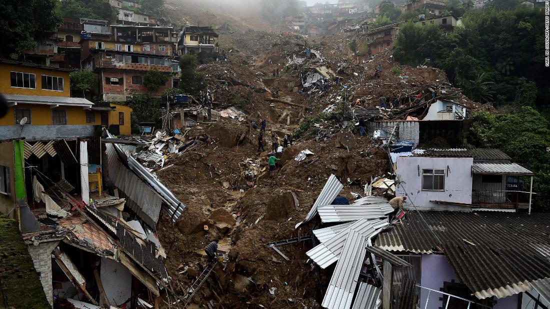 Photos: Deadly landslides in Brazilian mountain city