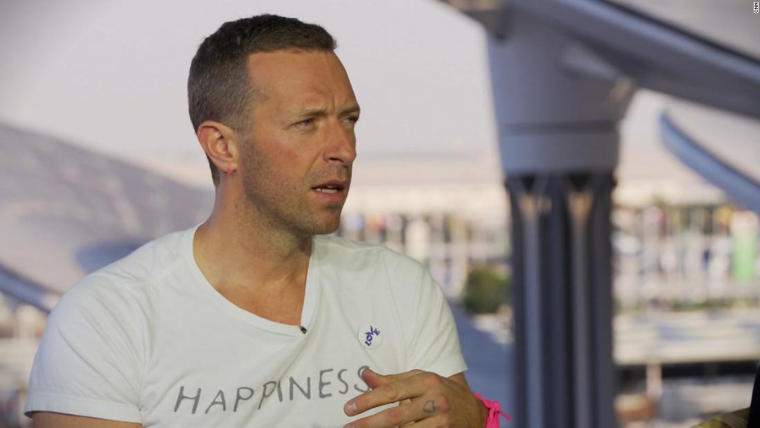 WATCH: Coldplay’s Chris Martin talks about their commitment to sustainability  – CNN Video