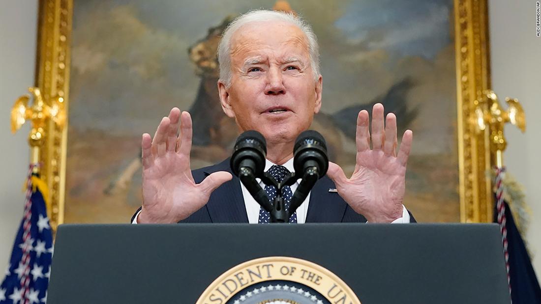 See Biden's warning to Putin from the White House