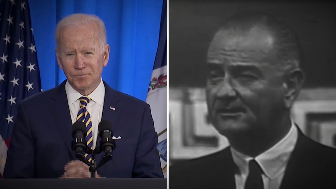 “It was a trap for him:” Experts weigh in on why Biden hasn’t succeeded like LBJ – CNN Video