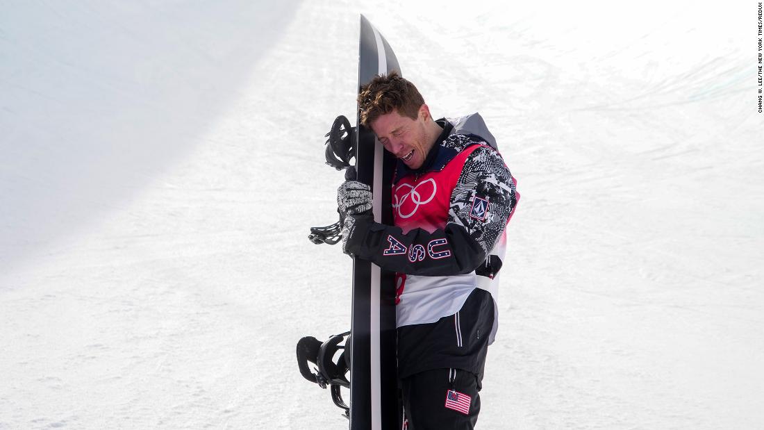 US snowboarding legend &lt;a href=&quot;http://www.cnn.com/2022/02/08/sport/gallery/shaun-white-snowboarder/index.html&quot; target=&quot;_blank&quot;&gt;Shaun White&lt;/a&gt; gets emotional after his last run in the halfpipe final on February 11. White, the gold-medal winner in 2006, 2010 and 2018, &lt;a href=&quot;https://www.cnn.com/world/live-news/beijing-winter-olympics-02-11-22-spt/h_3dfe9db50943ec85a2307d9120edd1b2&quot; target=&quot;_blank&quot;&gt;finished fourth in what he said would be his final Olympics.&lt;/a&gt;