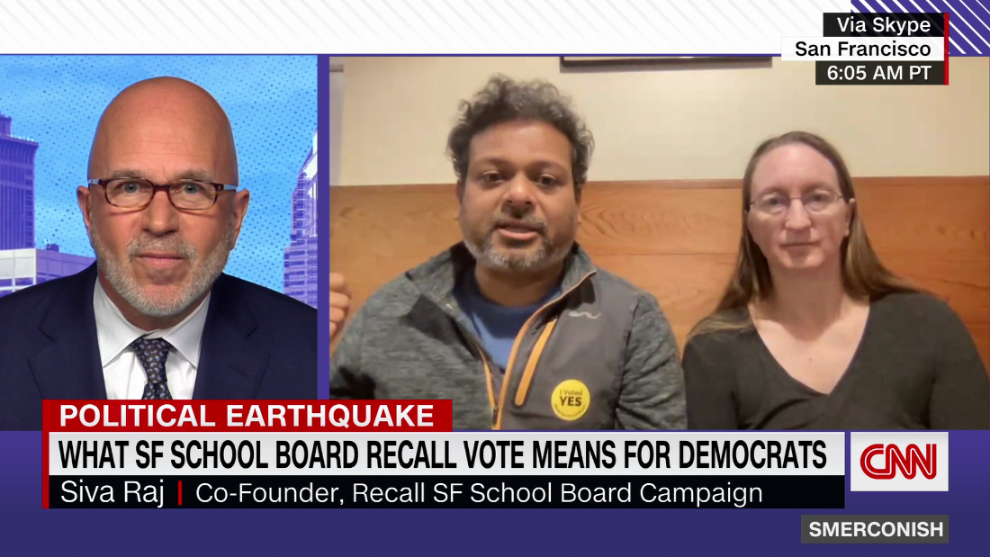 SF school board recall: trouble for midterms, or just local politics? – CNN Video