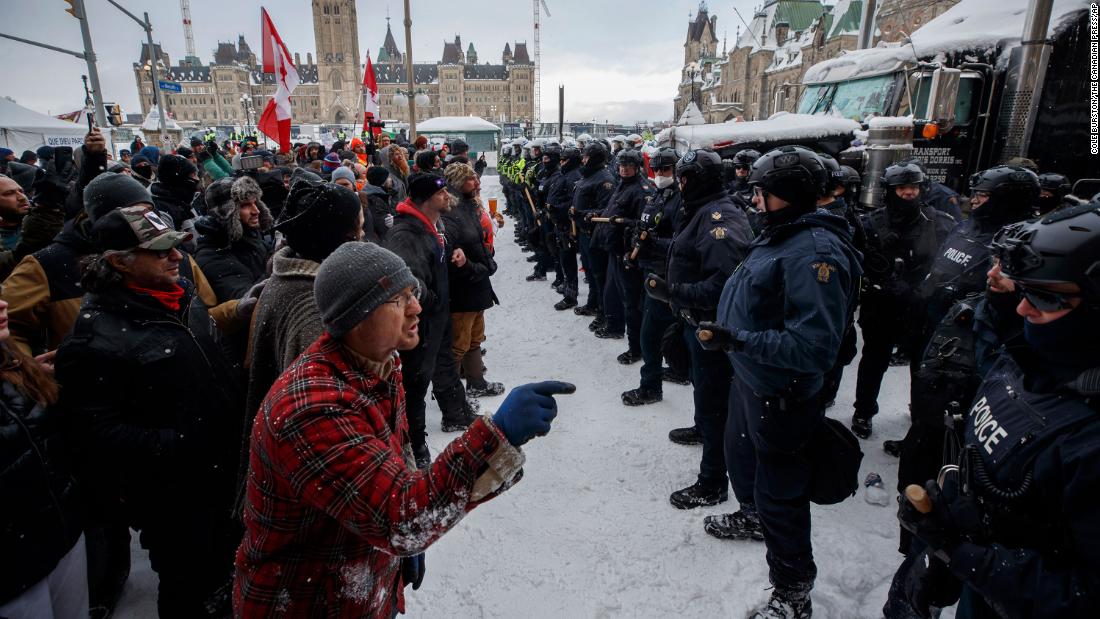 Freedom Convoy in Canada: Nearly 200 people arrested in Ottawa protests as investigators look into 2 police-related incidents