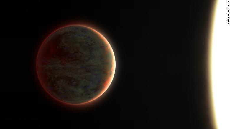 Liquid gems may rain from the sky on this sizzling hot exoplanet