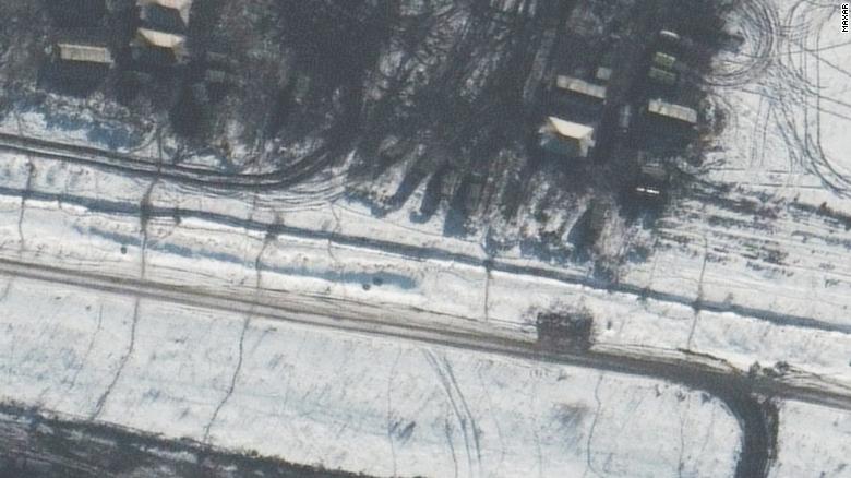 New satellite imagery shows intensified activity among Russian forces near border