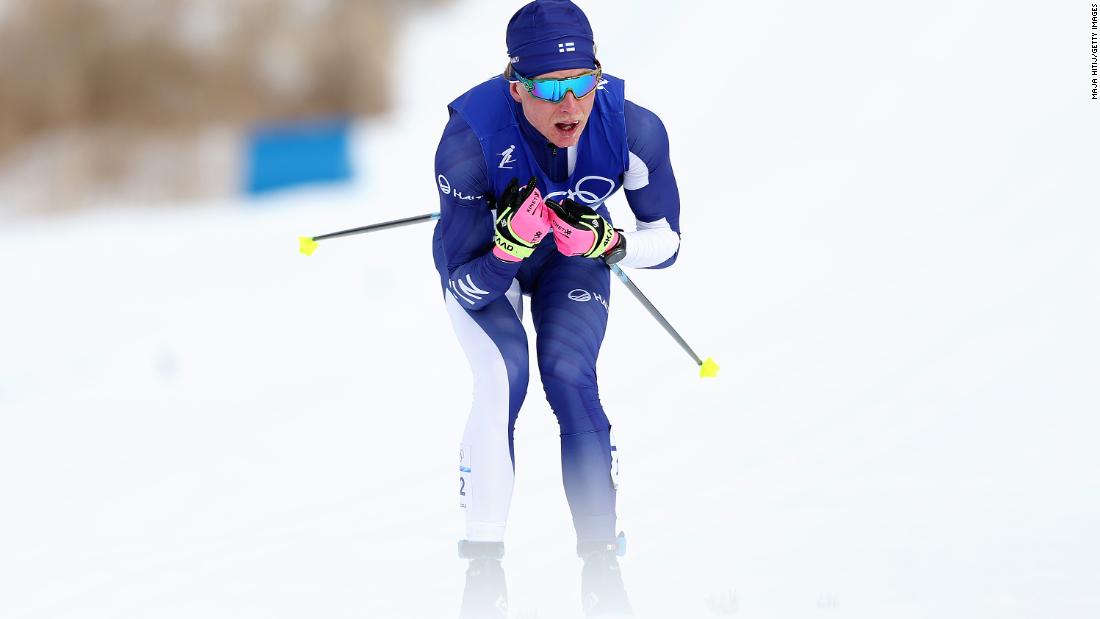 Cross-country skier suffers frozen penis in mass start race