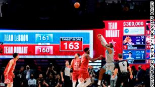 2022 NBA All-Star Game video: Watch LeBron James hit game-winner in 163-160  victory - DraftKings Network