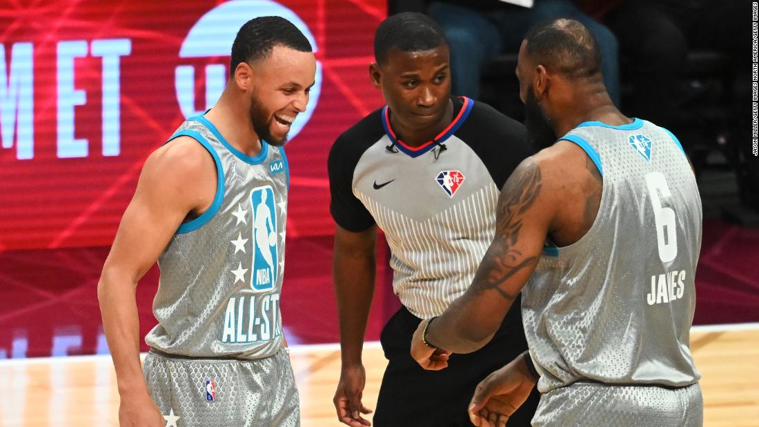 NBA All-Star Game: LeBron James and Steph Curry put on a show in Team James victory over Team Durant