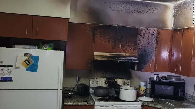 College dorm damaged by explosion caused by a resident making rocket fuel; 22 students displaced