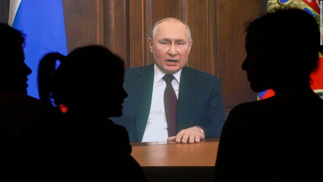 President Vladimir Putin is putting on a show, and he has a stranglehold on Russian media