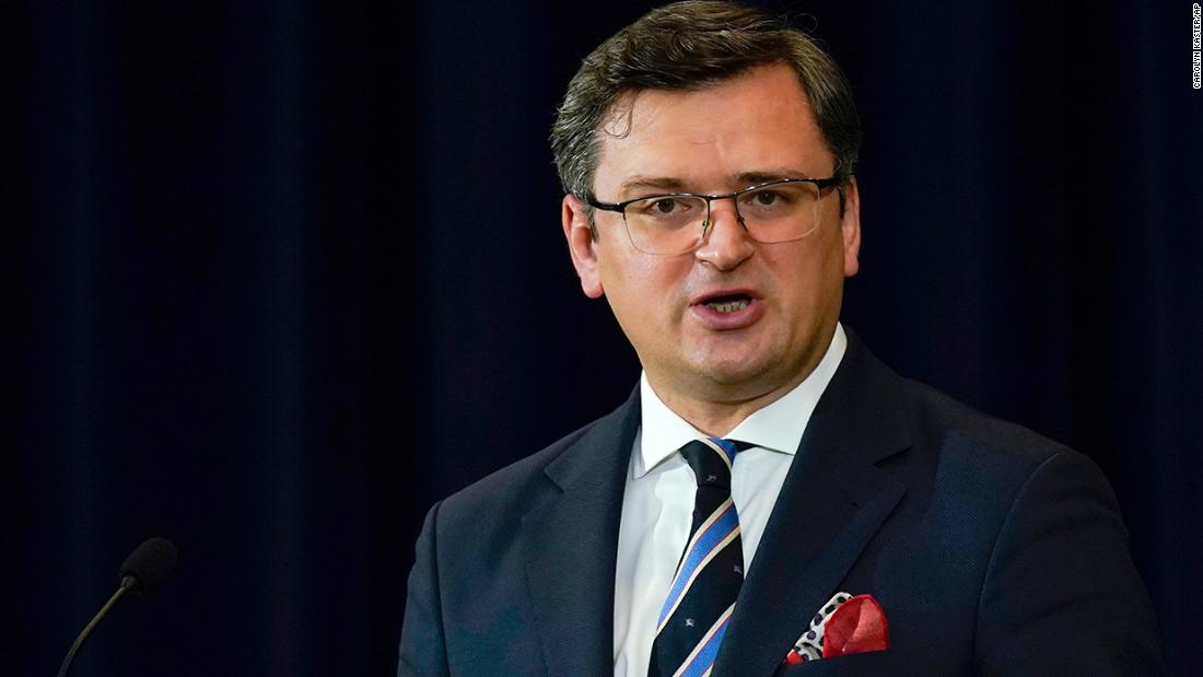 Ukrainian foreign minister: 'No sanctions will be enough' until Russian forces leave Ukraine