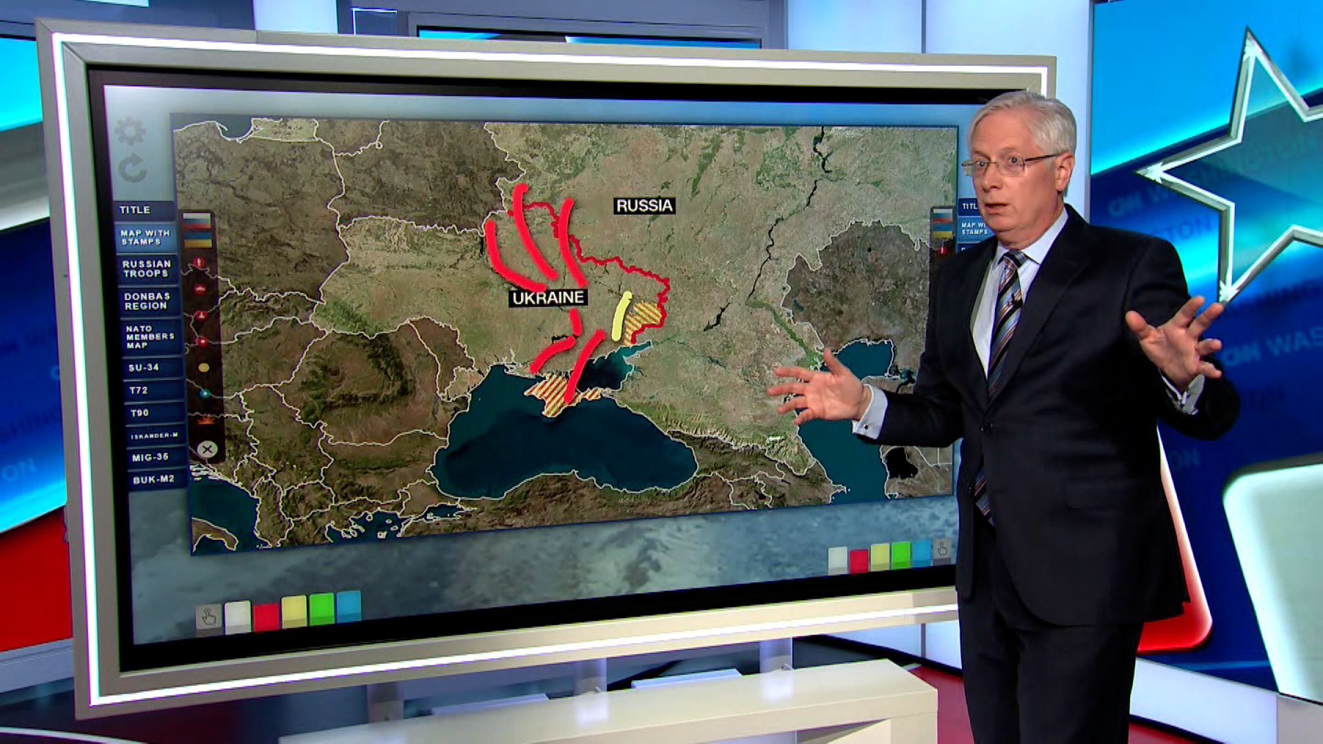 Russia Ukraine Map Here S What A Russian Invasion May Look Like Cnn Video