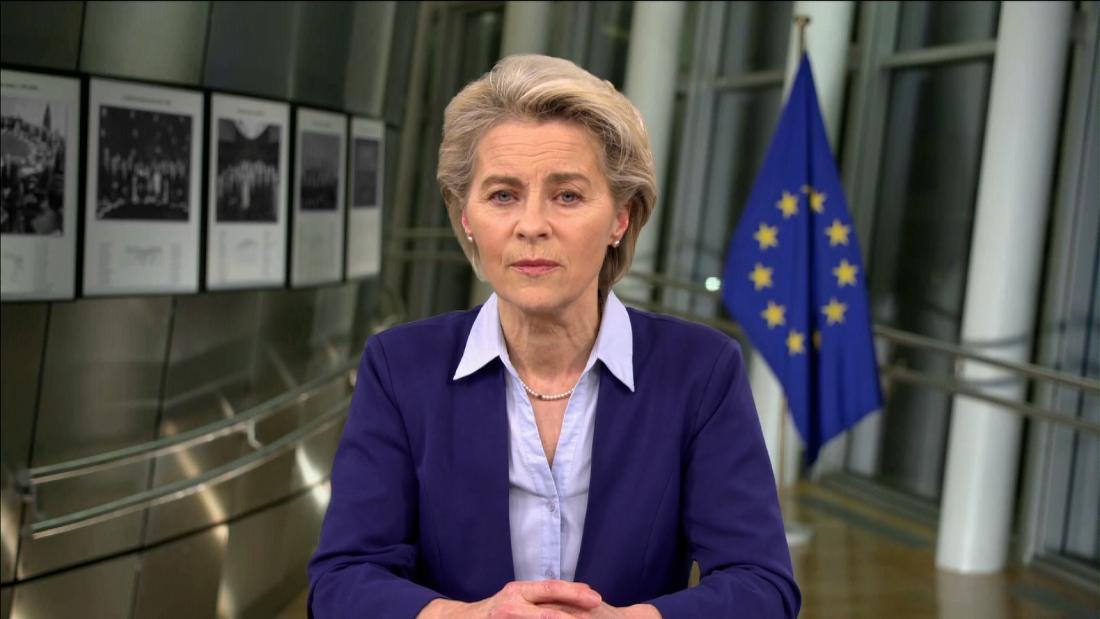 Von der Leyen: 'Massive' EU sanctions ready if Russia escalates ...