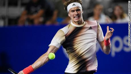 Alexander Zverev is withdrawn from Mexican Open after striking umpire&#39;s chair multiple times
