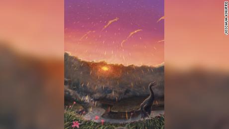 The asteroid that destroyed the dinosaurs crashed in the spring 