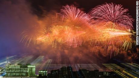 Moscow fireworks mask Russia&#39;s collision course with the West 