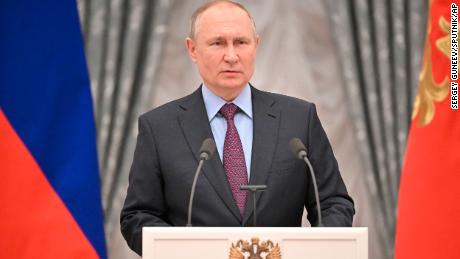 Putin kündigte eine Militäraktion in der Donbass-Region der Ukraine an