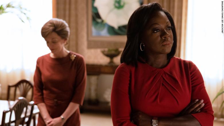 Viola Davis as Michelle Obama in "The First Lady." 